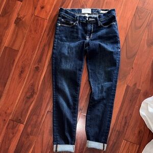Frame Denim le skinny de jeanne crop Jeans sz 26